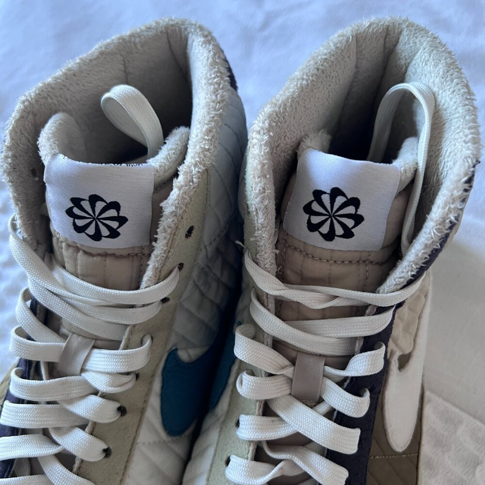Nike Men's Blazer Mid 77 Premium Sneaker - Patchwork - Picture 5 of 9
